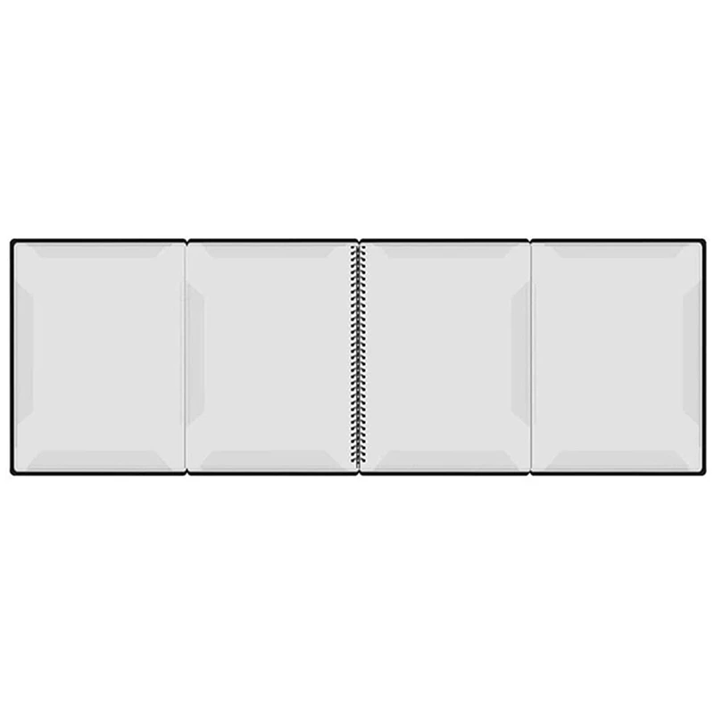 

PTNOKA Sheet Music Folders Music Stand Accessories Music Binder 4 Pages Expand Spiral-Bound 40 Pockets