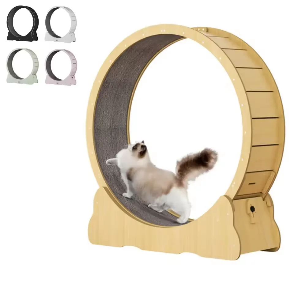 Pet Cat Running Wheel Pet Treadmill Exercise Lose Weight Walking Fitness Toy Silent Dog Cat Toys Interactive Climbing Frame