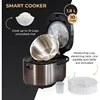 Rice Cooker and Warmer, 1.8L, 10 cups of rice, Non-Coating inner pot, Efficient, Multiple function, Induction Heating (10 cups) 2