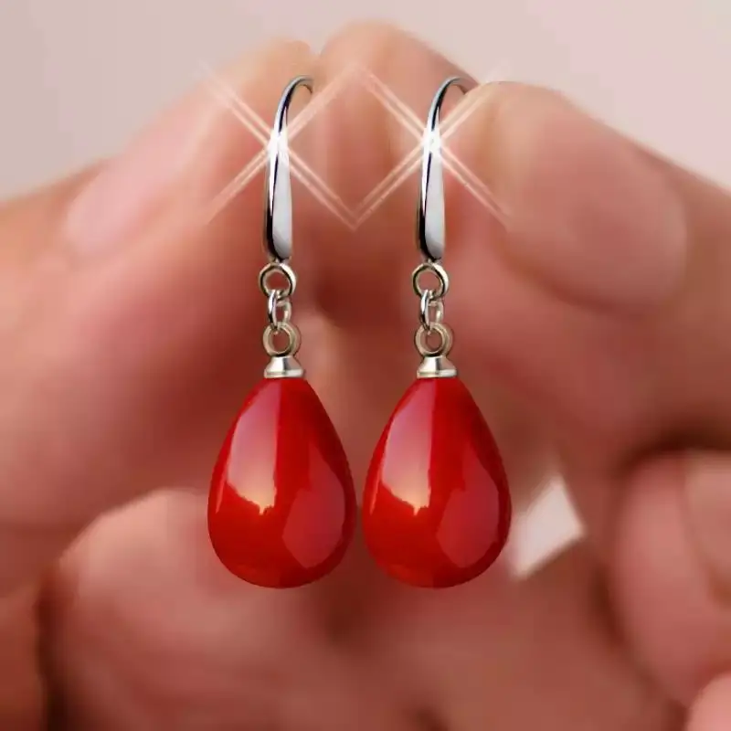 Pearl Earrings Drop Earrings Long Earrings