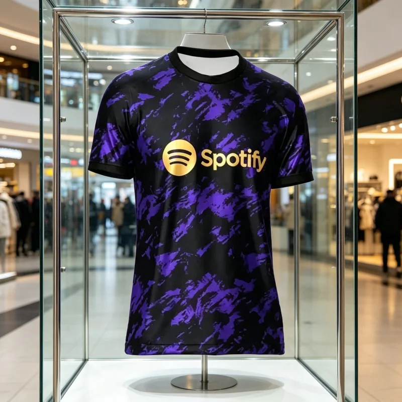 Barcelona Sonderedition Fan-Geschenk 3D-gedrucktes, lässiges, bequemes, atmungsaktives und schnell trocknendes T-Shirt für Männer und Frauen
