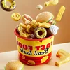 Kid Kitchen Toy Set Simulation Make Hamburger Pizza Fries Pretend Play Food Cooking Cutting Game Montessori Interactive Toy Gift 3