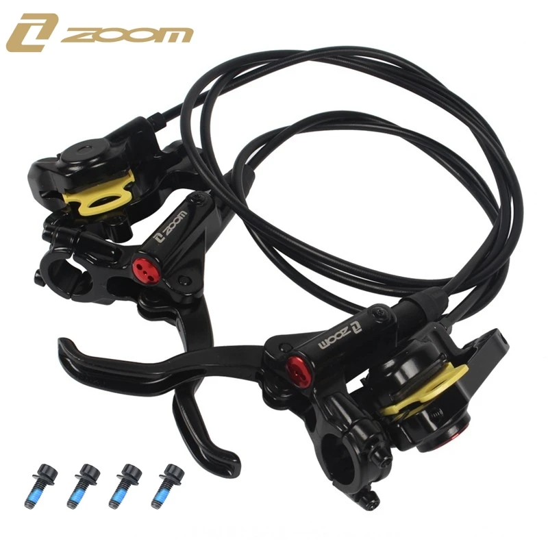 

ZOOM HB875 MTB Hydraulic Disc Brake Right Front 800mm/Left Rear 1400mm Mountain Bike Oil Pressure Brake Caliper Lever Set