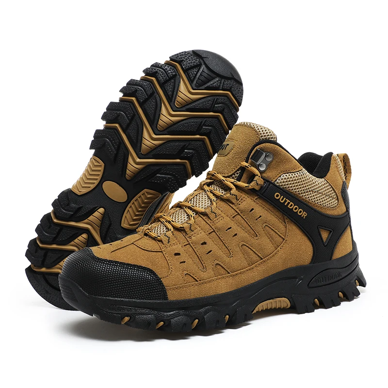 Men Hiking Shoes Climbing Sneakers Unisex Outdoor Sport Boots Men Trekking Mountain Shoes Athletic 2