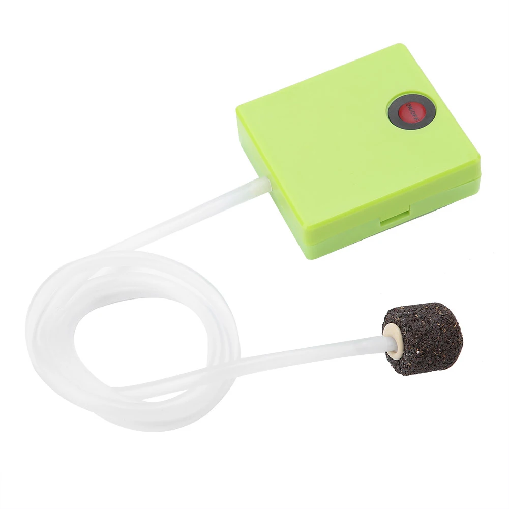 Aquarium Air Pump Fish Tank Oxygen Pump Fish Tank Pump Dry Battery Operated With Air Stone