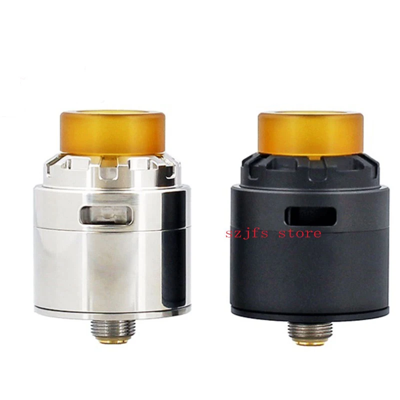 

E Cigarette Reload X RDA 24mm Tank Top Airflow Design BF Pin Wide Bore Drip Tip 510 Thread Replaceable Vape Accessory Atomizer