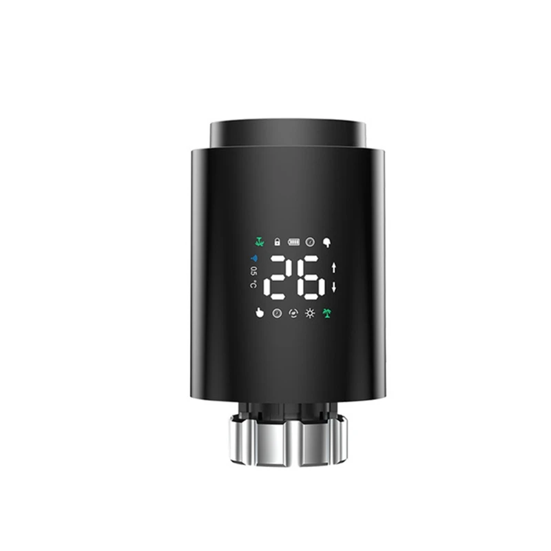 

Привод радиатора Tuya Smart Zigbee, программируемый термостатический клапан радиатора, с дистанционным управлением через приложение, прост в использовании