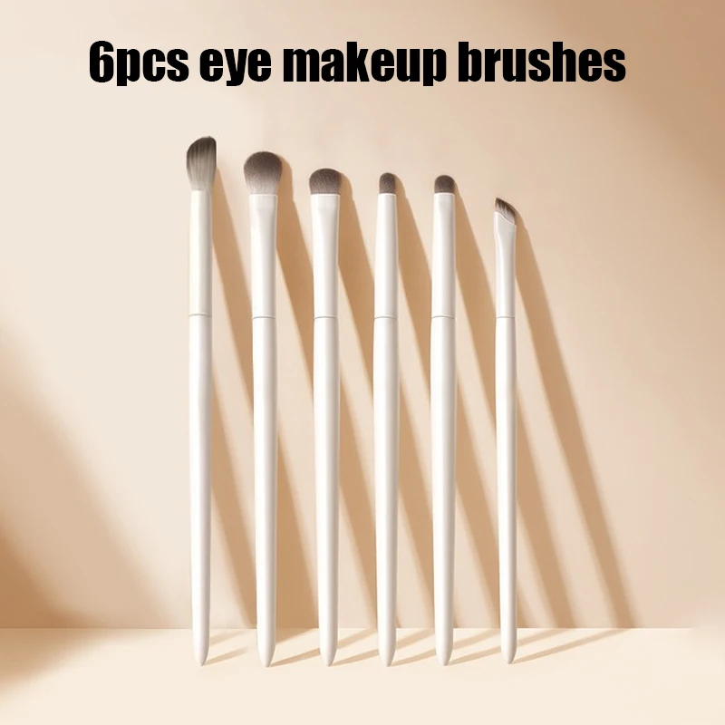 Natural Eye Makeup Brush Set Professional Soft Eyeshadow Brushes_voghion.com