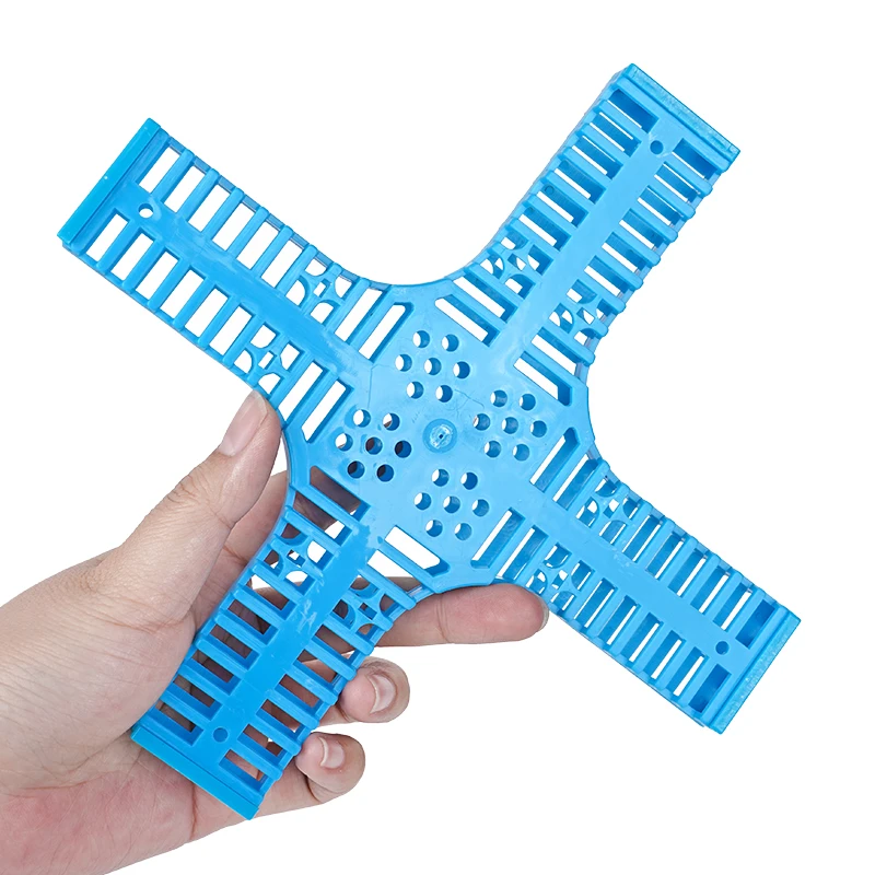 New Beekeeping Plastic Queen Cage Bee Cross Shaped Queen Bee Transfer Cage Beekeeper Apiculture Catching Catcher Equipment Tools 5