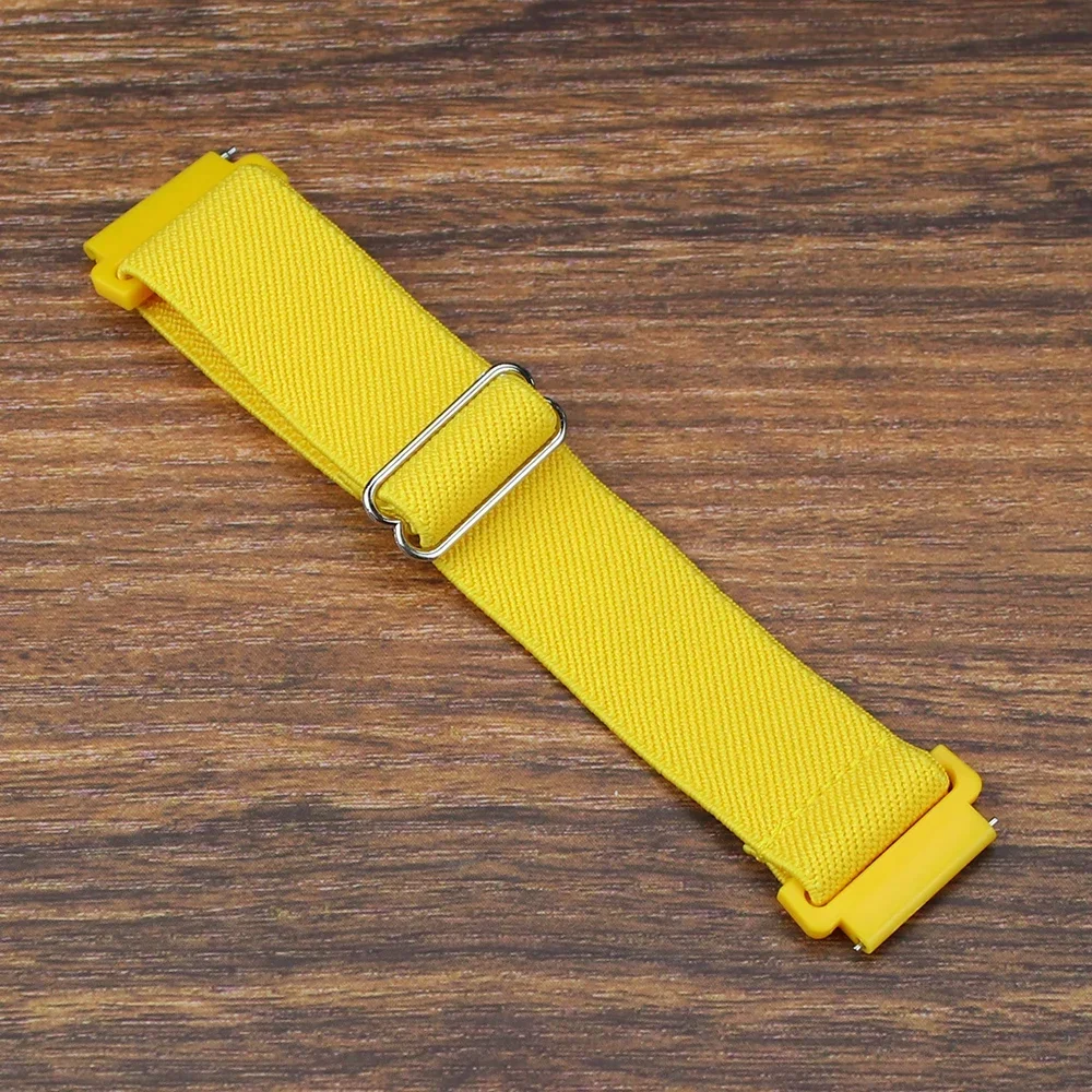 20 mm 22 mm elastisches Nylon-Schlaufenarmband für Samsung Galaxy Watch 4 5 6 7 40/44 mm Pro Classic 42/46 mm Band Huawei Gt2/3 Amazfit Gts2/4 – Detail 25
