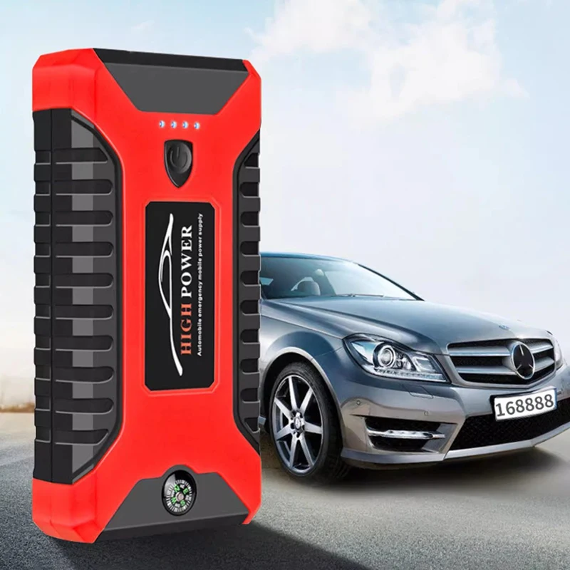 Portable Car Jump Starter 20000mAh Power Bank 12V Emergency Battery Booster Starting Device Jump Starter Emergency Booster