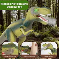 Remote Control Dinosaur Toy Spray Walking Tyrannosaurus Rex Roaring LED Light Children Dinosaur Toy Boy Girl Birthday Gift 1