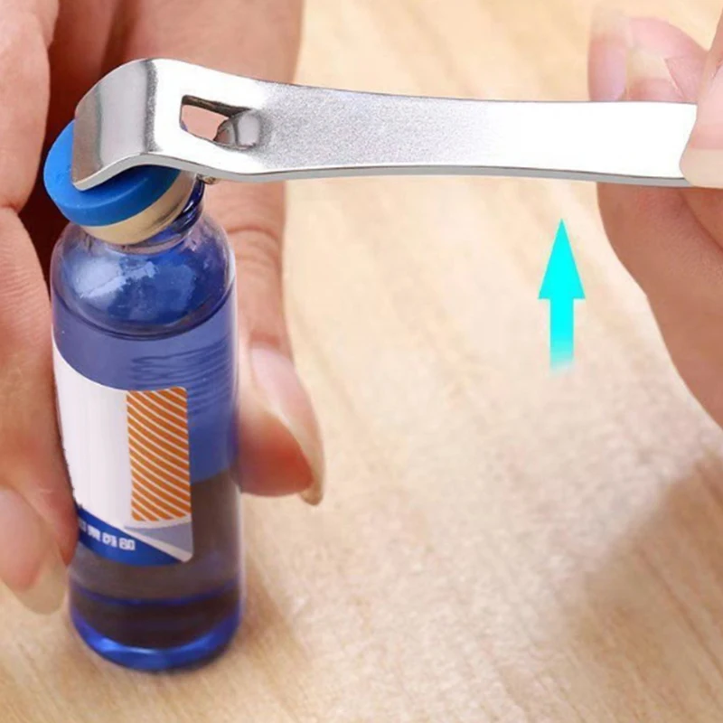 1Pcs Stainless Steel Oral Liquid Vial Opener Nurse Doctor Medical Tool Portable Ampule Bottle Can Opener Kitchen Accessories