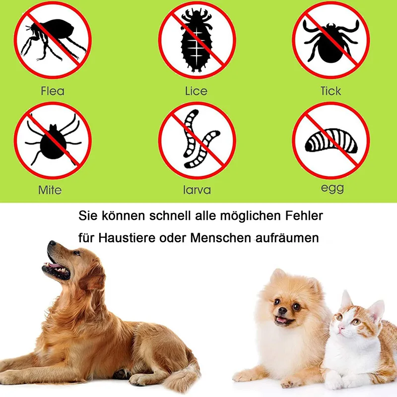 4Pcs Pet Cleaning Supplies With Magnifying Glass Flea And Tick Remover For Cats And Dogs Scratching Tool Tick Card Pets Supplies