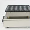 25 Holes Mini Dutch Pancake Machine Stainless Steel Heart-Shaped Poffertjes Pan Grill Non-Stick 850W Electric Muffin Maker 2