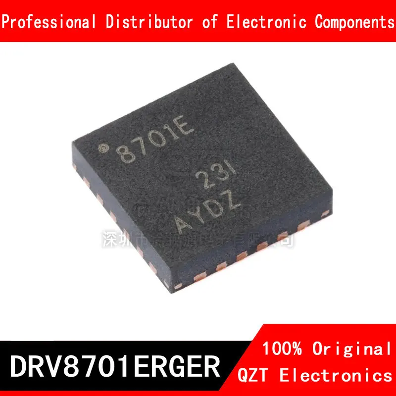 10pcs/lot DRV8701ERGER VQFN DRV8701 DRV8701E 8701E DRV8701ER DRV8701ERG DRV8701ERGE VQFN-24 new original In Stock brand new original electronics ptn3361bbs ptn3361 vqfn 48 integrated circuit