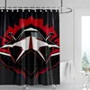 Car Pattern Shower Curtain Waterproof Bathroom Partition Curtain Bathroom shower curtain hooks 90x180cm 180x200cm 3