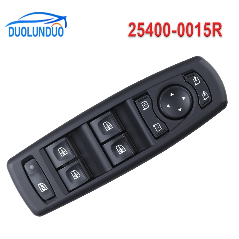 

New Car 25400-0015R 254000015R Electric Power Window Switch For Renault Megane Laguna 2008-2016 Car accessories