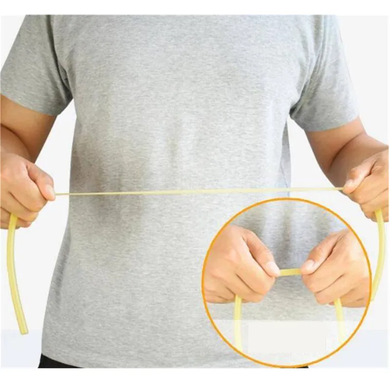 Natural Latex Rubber Tube Stretch Elastic Strapping Slingshot Replacement Band Catapults Sling fishing rope fishing line fishing rubber band Fishing Rope Line Tied Line