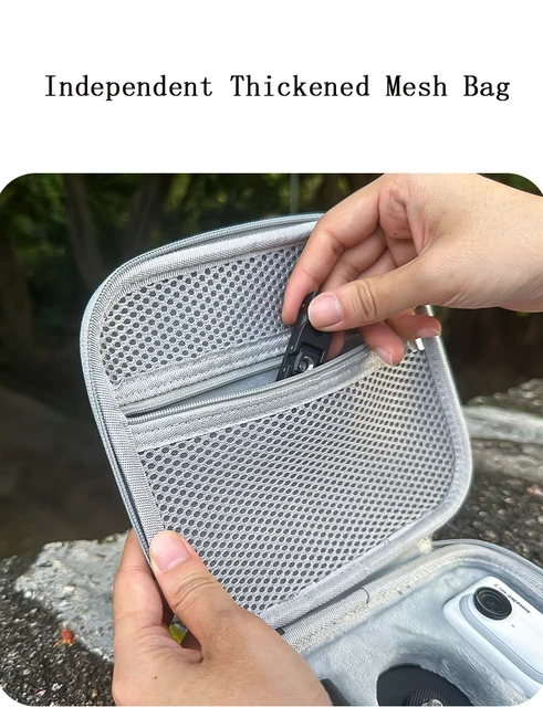 Lekufee Custodia Rigida Impermeabile Per Insta360 GO 3S/GO 3 - Valigetta Con Schiuma Personalizzata - Foto 12