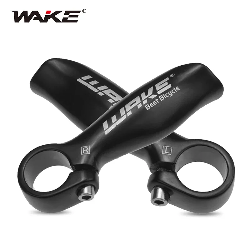 Bicycle Handlebar Auxiliary Aluminum Alloy Mountain Bike Handlebar Ends MTB Bull Horn Rest Handle Bar Bike Vice Handle Bar