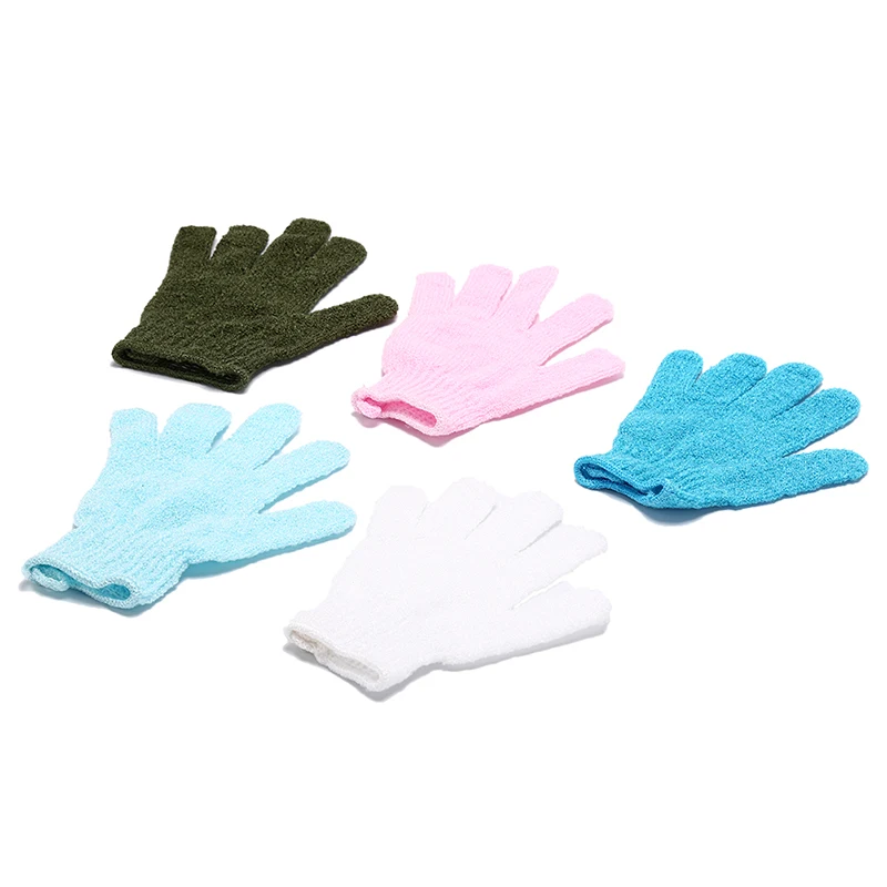 1pc Shower Exfoliating Body Scrub Glove Dead Skin Removal Massage Bath Mitt 3
