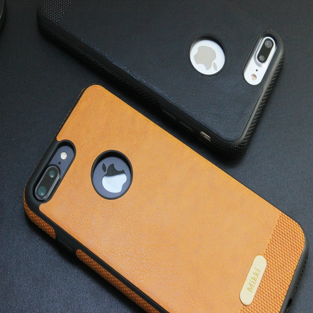 

Роскошный кожаный чехол для iPhone7 Plus 6 6s Plus, 10 шт., полноразмерный защитный чехол для телефона из ТПУ, кожаный чехол для телефона, задняя крышка для мобильного телефона