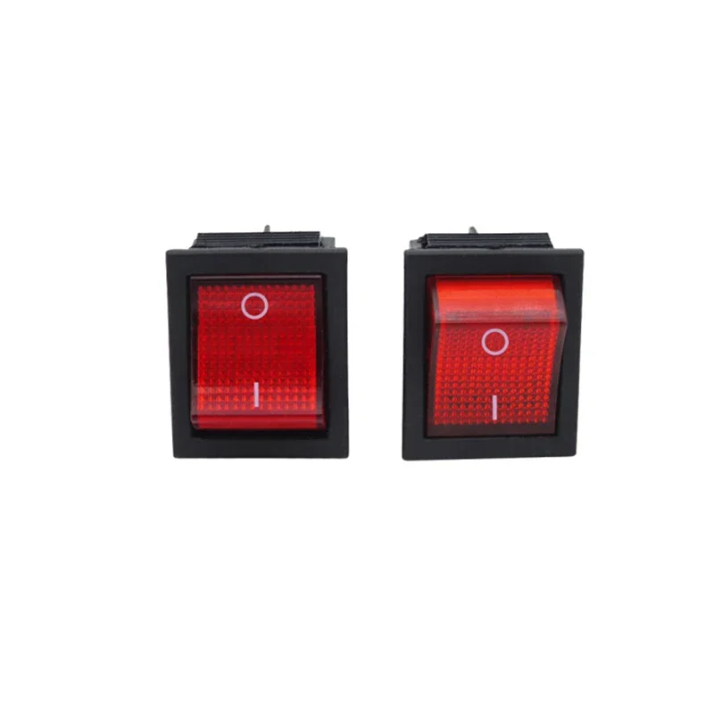 KCD4 Rocker Switch On Off 6 Pin With Led 4 16A 250V 220V T85 20A Small 6Pin 4Pin Light For 2 Position 220 230V Lamp 10A Rocket - 3