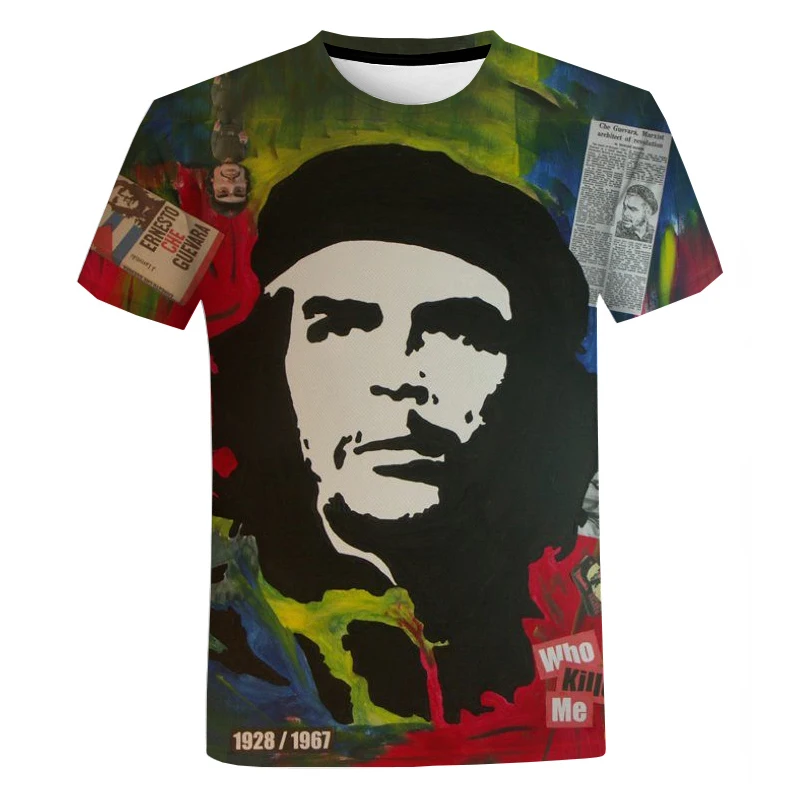  Che Guevara Store The Heroic Che Shoulder Women's T-Shirt White  Small : Clothing, Shoes & Jewelry