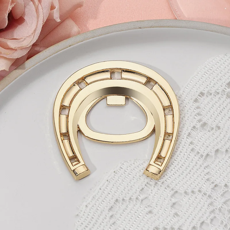 Zinc Alloy Horseshoe Beer Bottle Opener for Party Wedding Festival