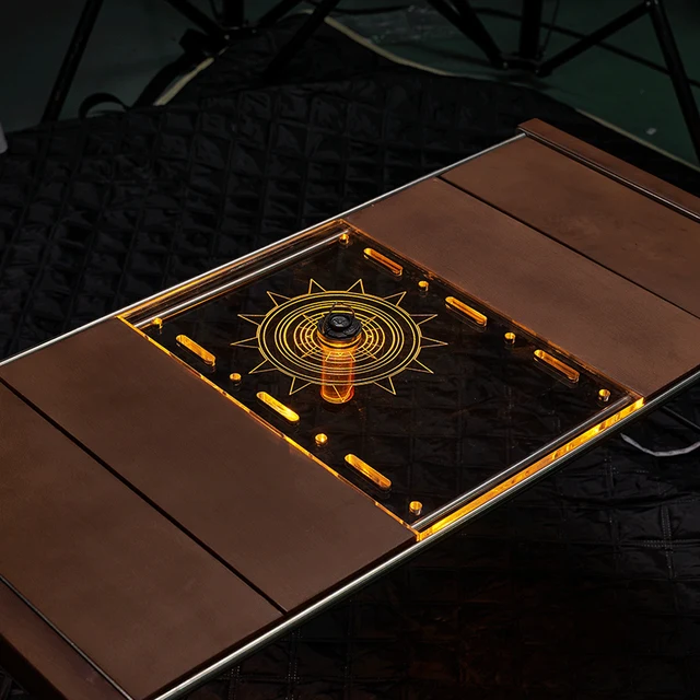 Acrylic Transparent Camping Tabletop – Thickened IGT-Compatible Clear Board 4