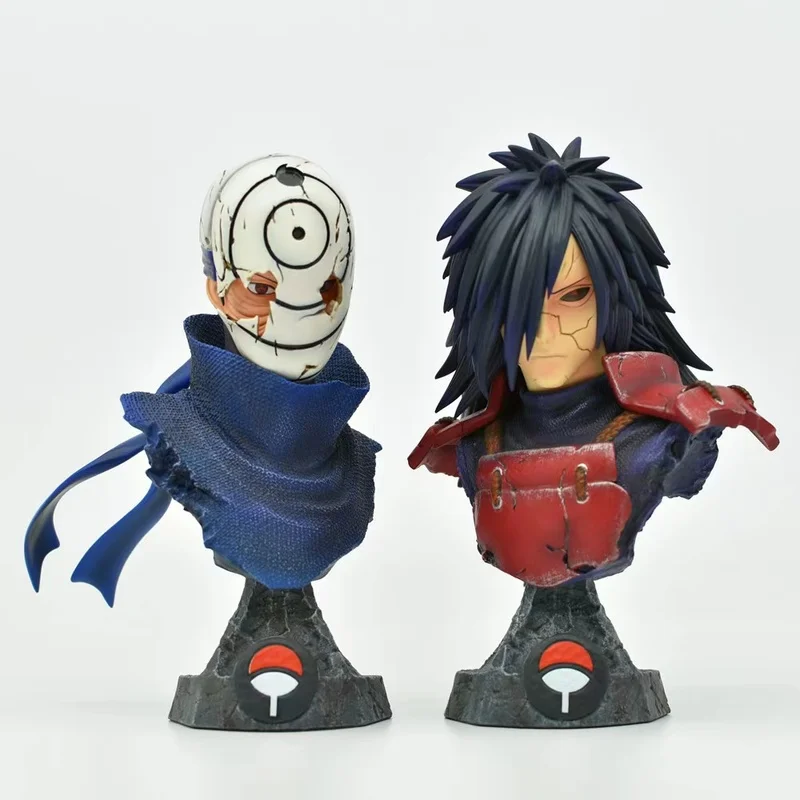 Naruto shippuden modelo gk zetsu máscara uchiha obito figura 25cm alta 1/6  pvc anime estatueta estátua coleção brinquedo tobi figma - AliExpress