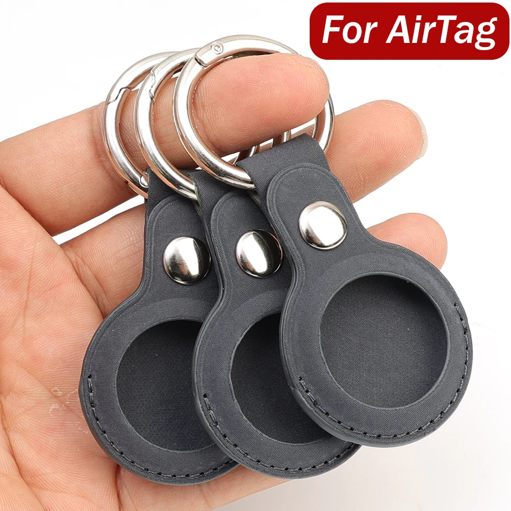 Per Apple Airtags Custodia Custodia Protettiva Anti-Smarrimento Di Alta Qualità Per Air Tag Tracker Locator Device Gps Anti-Smarrimento Con Portachiav