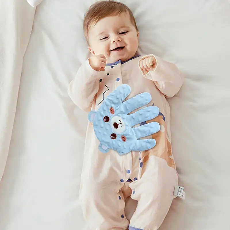 Babies Soothing Palms Baby Sleep Aid Infant Calming Sleeper With Safety Remote Control Slaps Plush Hand Palms for Toddler 4