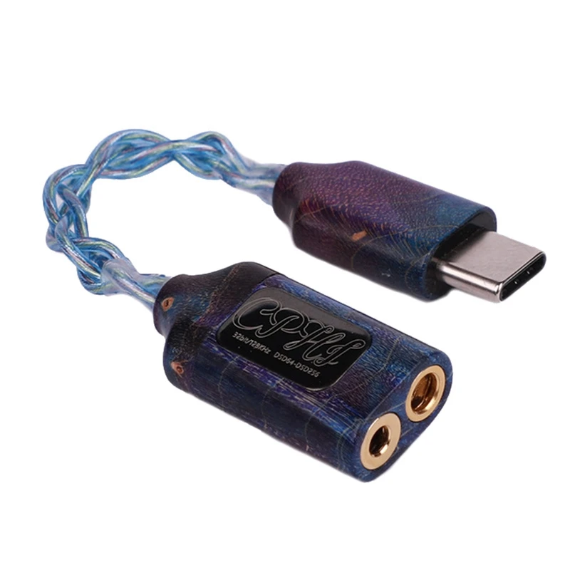 

CPHI PRO Amp, двухпортовый 2,5/3,5 мм Hifi портативный интерфейс Type-C Amp для телефонов и компьютеров Android