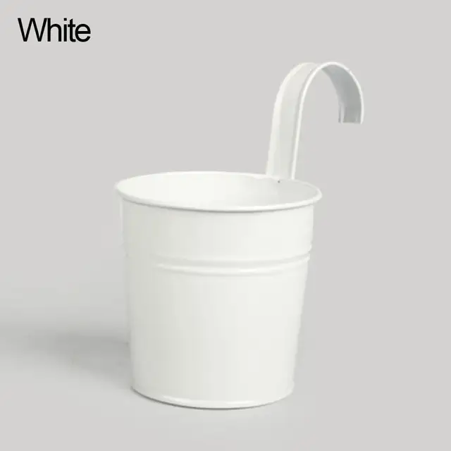 Tartós Növénytartó Környezetbarát Növényi Edény Horoggal, Kényelmes, Függő Kültéri Felhasználású - Image 4