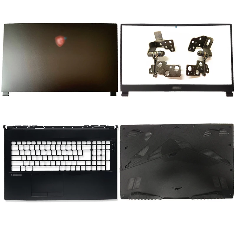 

Новый чехол для ноутбука MSI GL75 MS-17E4 Series, задняя крышка ЖК-экрана/Передняя панель/петли/Упор для рук/Нижняя крышка