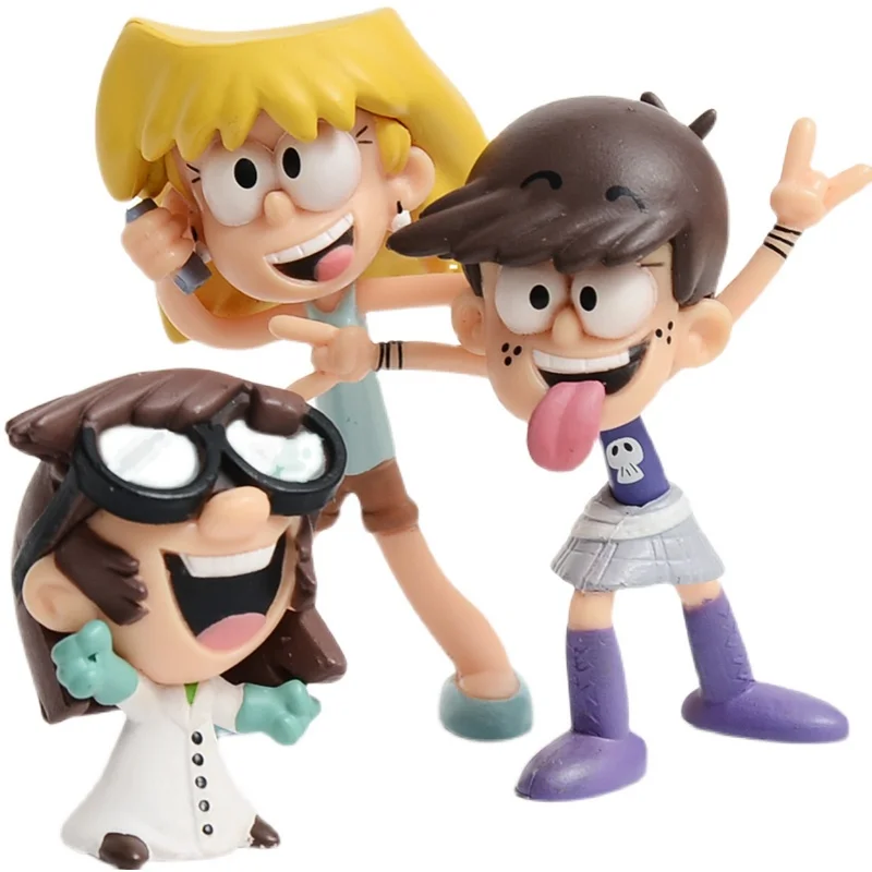 The Loud House Action Figures Lincoln Clyde Lori Lily vrogue.co