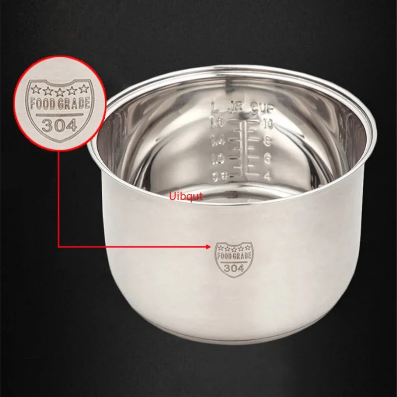 Rice Cooker Non-stick Inner Cooking Pot Liner Container Replacement Accessories for 2-6L Rice Cooker kitchen food cooker lids rice cooker liner