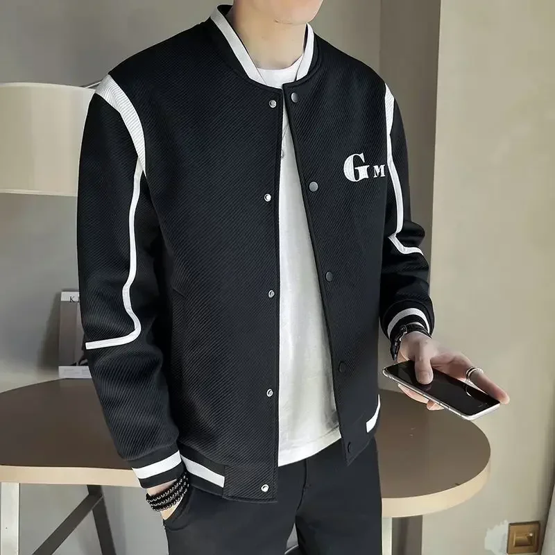 thumbnail image 1 of Chaquetas nuevas para hombre, abrigos masculinos de alta calidad y de moda, reseñas coreanas frías, muchas, elegantes, entregas rápidas, estéticas, vintage, venta barata, 1 of 4