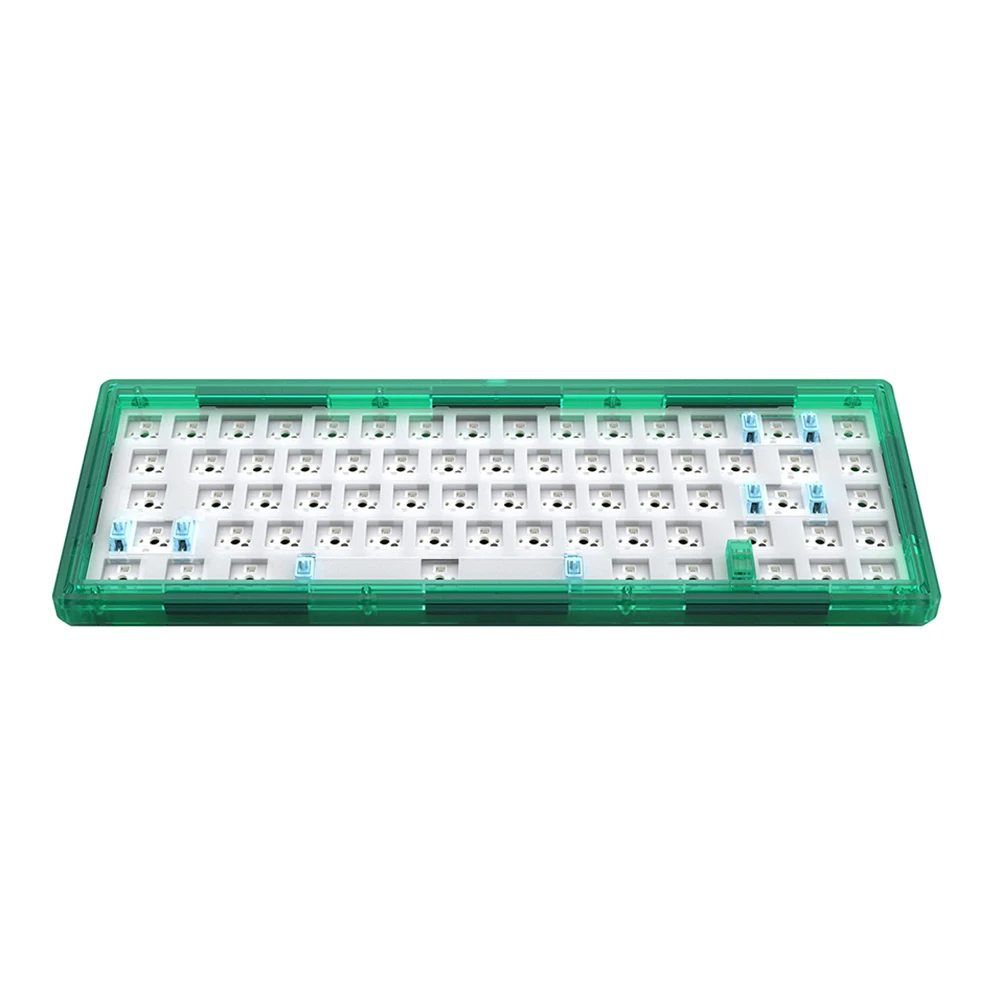 DIY 유선 기계식 키보드 키트, USB-C 타입 케이블, 67 키 기계식 게이밍 키보드, 사무실 데스크탑용 RGB 백라이트 개스킷