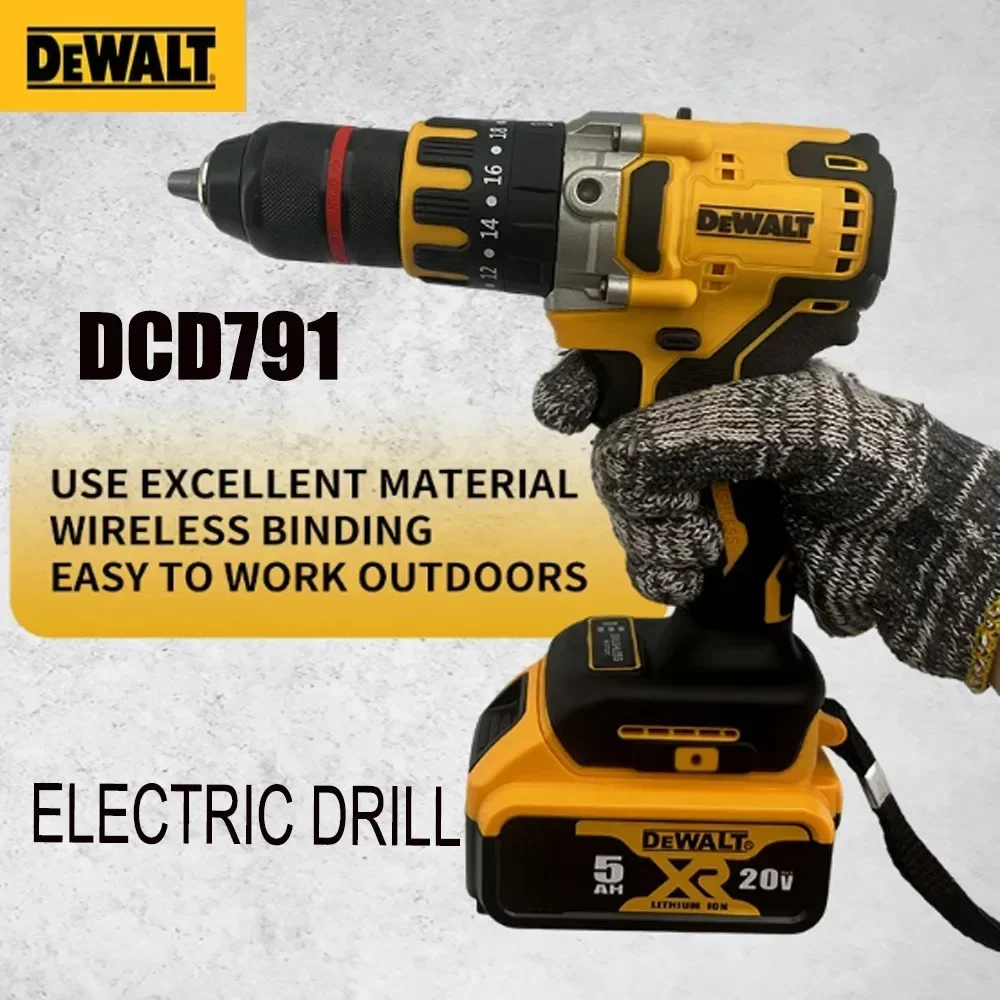 Dewalt DCD791 cordless drill brushless driver multifunctional