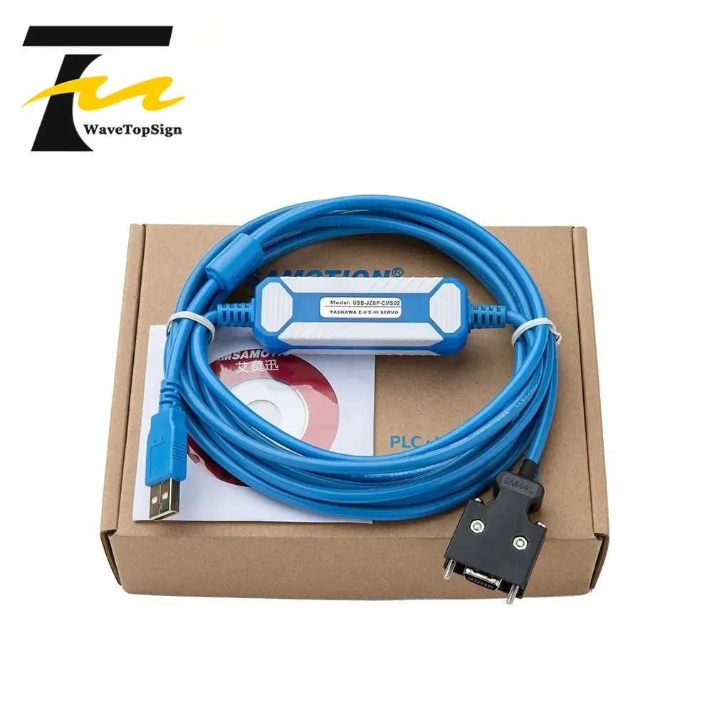 웨이브탑사인 코미셔닝 케이블 디버깅 케이블 데이터 다운로드 케이블 USB-JZSP-CMS02 야스카와용