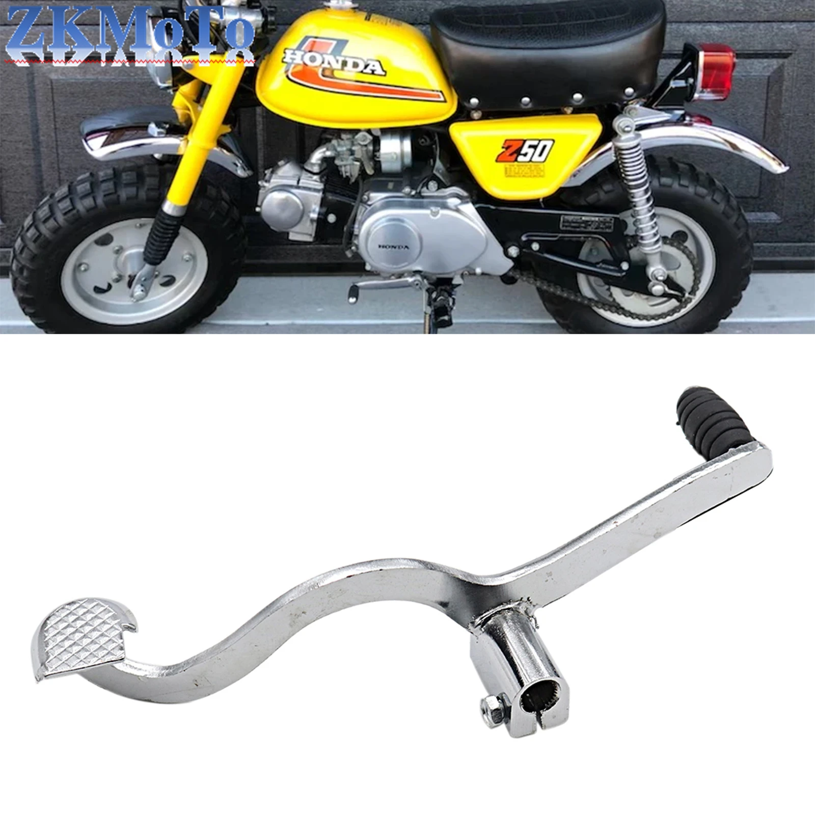 MotorcycleGearShiftLeverDoublePedalShifterForHondaMonkeyMini