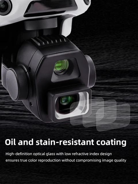 Filtro De Lente Gran Angular Para DJI AIR Drone Aleación De