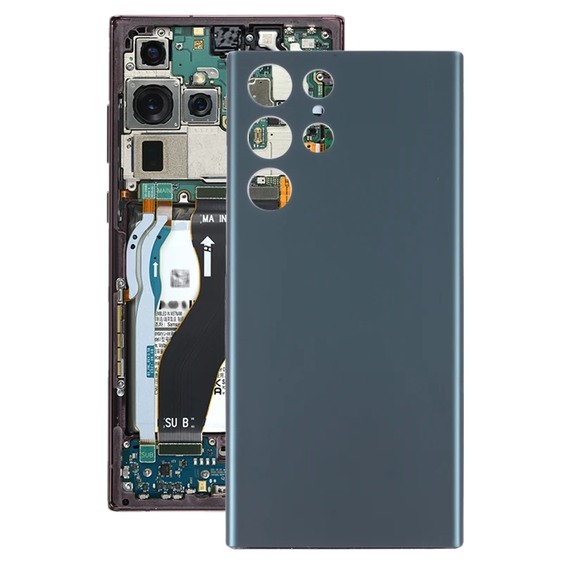 バッテリー、画面、リアカバー新品　海外版　Galaxy S22 Ultra For Samsung Galaxy S22 Ultra 5G Back Battery Cover Door Rear