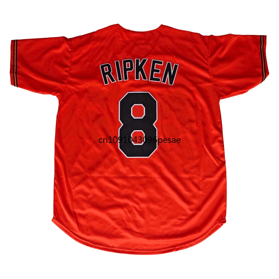 Cal Ripken Jr. Jersey 8 America Baltimore Retro Baseball Jerseys Sport Shirt All Stitched Letters Numbers Us Mens Size M-XXXL