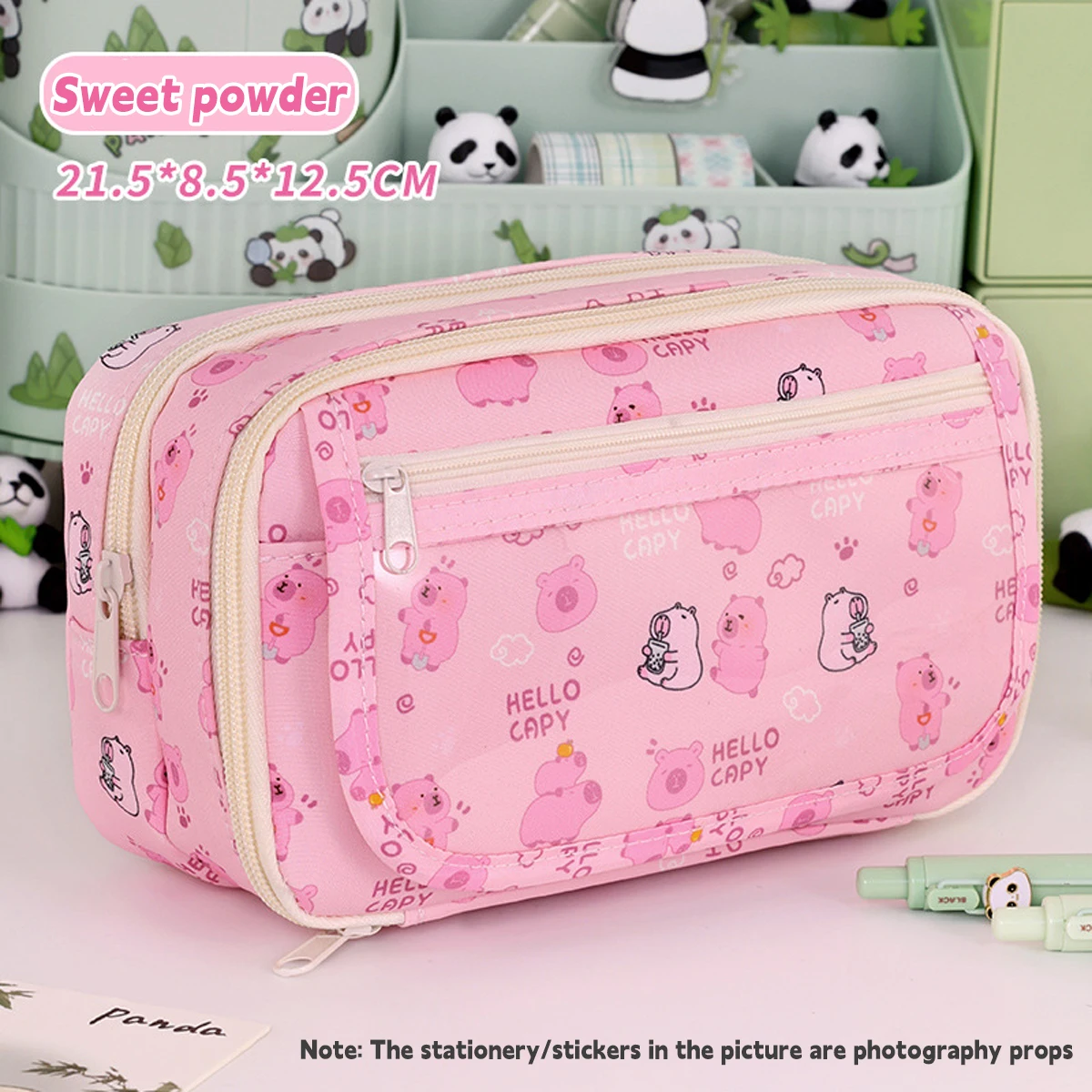 Pencil case - PANDA - Magic World Messina