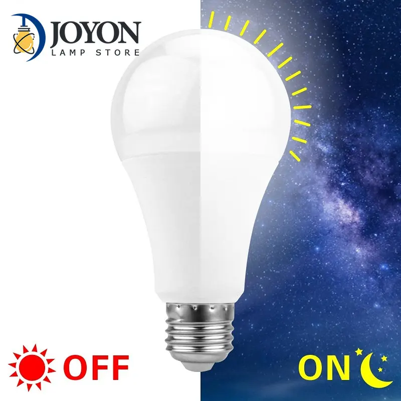 E275W7W9W12WLEDBulbEquippedwithTwilightToDawnSensorBulb