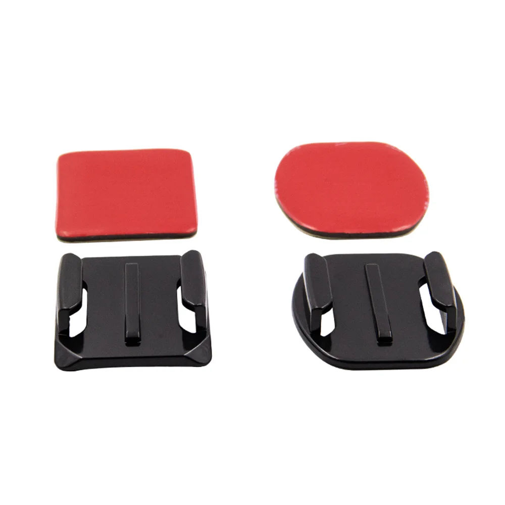 Supports adhésifs plats/courbés pour GoPro Hero 8 9 7 5 Xiaomi Yi SJCAM